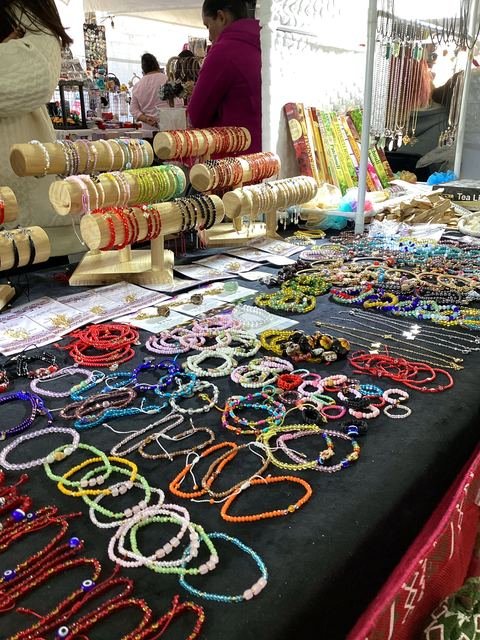 Collares de chaquira mexicana
