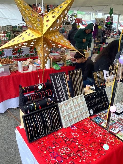Joyería con decoración festiva